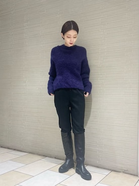 仲（naka）さん（レディース・163cm）の冬コーディネート