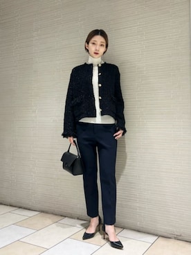 仲（naka）さん（レディース・163cm）の冬コーディネート