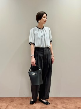 「UNITED ARROWS（ユナイテッドアローズ）のアイテム」を使った、仲（naka）さん（レディース・163cm）の夏コーディネート