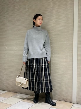 「パーソナルカラー_SPRING」｜仲（naka）さん（レディース・163cm）の秋コーディネート