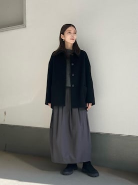 MARW UNITED ARROWS＞コクーン ミドルコートを使った人気ファッション