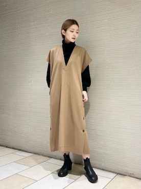 仲（naka）さん（レディース・163cm）の秋コーディネート