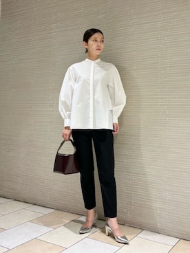 「パーソナルカラー_SPRING」｜仲（naka）さん（レディース・163cm）の秋コーディネート