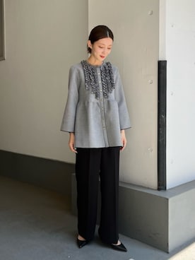 「パーソナルカラー_SPRING」｜仲（naka）さん（レディース・163cm）の夏コーディネート