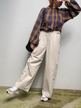 ヤスカタフクさん（レディース・166cm）の春コーディネート