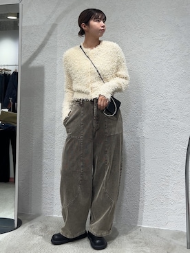 「アイテム（財布）」を使った、ゆちさん（レディース・170cm）の秋コーディネート