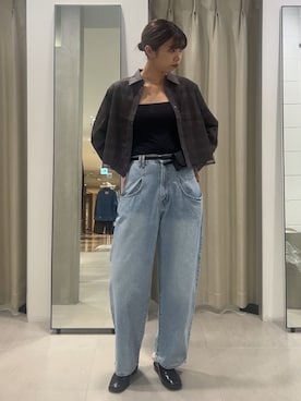 「アイテム（その他シューズ）」を使った、ゆちさん（レディース・170cm）の秋コーディネート