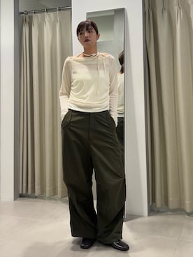 「アイテム（その他シューズ）」を使った、yuchiさん（レディース・170cm）の秋コーディネート