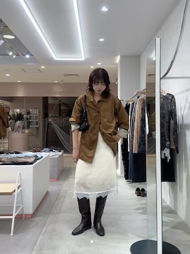 ゆちさん（レディース・170cm）の秋コーディネート