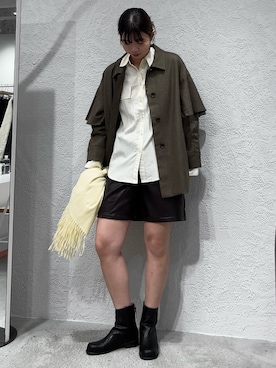 「アイテム（テーラードジャケット）」を使った、ゆちさん（レディース・170cm）の秋コーディネート