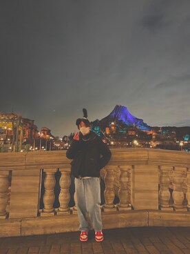 「in mood（インムード）のアイテム」を使った、souffléさん（メンズ・168cm）の冬コーディネート