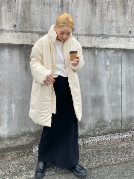 yumiko_nさん（レディース・157cm）の冬コーディネート