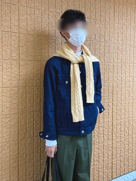 「MACKINTOSH」｜「アイテム（アナログ腕時計）」を使った、Steinさん（メンズ・170cm）の春コーディネート