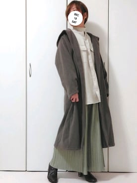 「fifth（フィフス）のアイテム（ダウンジャケット/コート）」を使った、meさん（レディース・152cm）の冬コーディネート