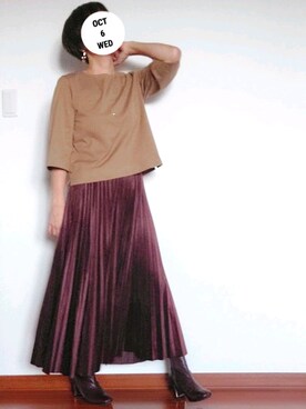 meさんの（UNIQLO | ユニクロ）を使ったコーディネート