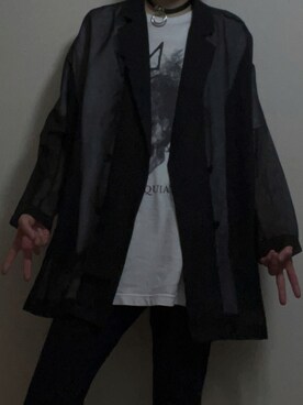 「BIAS(バイアス)のアイテム」を使った、cyrn4rさん(メンズ・173cm)の夏コーディネート