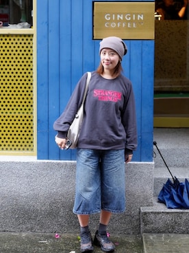 「MIZUNO（ミズノ　）のアイテム」を使った、Kathyさん（レディース・158cm）の春コーディネート