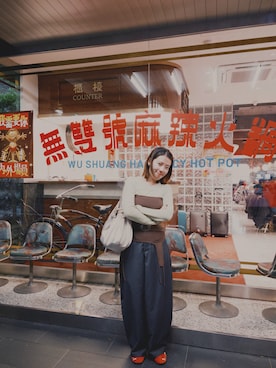 Kathyさん(レディース・158cm)の冬コーディネート