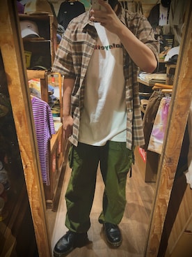 「PRIVILEGE（プリビレッジ）のアイテム」を使った、KOHTAさん（メンズ・178cm）の夏コーディネート