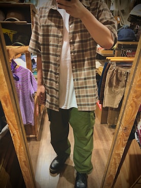 「PROCLUB」｜「アイテム（ブーツ）」を使った、KOHTAさん（メンズ・178cm）の夏コーディネート