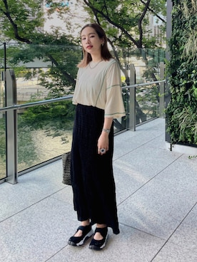 おティンさん（レディース・163cm）の夏コーディネート