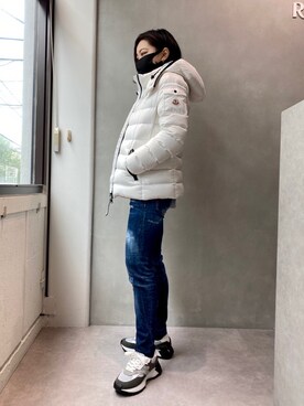 Moncler モンクレール の Moncler Badyダウンジャケット Women ポリアミド Goose Down 4 ダウンジャケット コート Wear