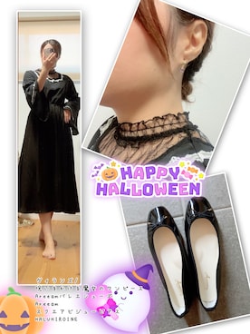 「魔女コーデ」｜ANNAさん（レディース・166cm）の秋コーディネート