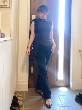 「アイテム（ピアス（両耳用））」を使った、ANNAさん（レディース・166cm）の夏コーディネート
