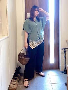 ANNAさん(レディース・166cm)の夏コーディネート