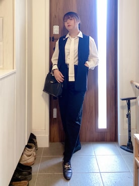 「GeeRA（ジーラ）のアイテム」を使った、ANNAさん（レディース・166cm）の夏コーディネート