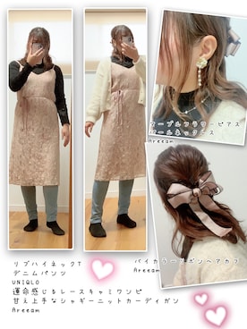 ANNAさん（レディース・166cm）の冬コーディネート