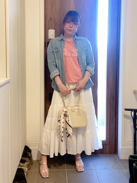 「3coins（3coins）のアイテム」を使った、ANNAさん（レディース・166cm）の春コーディネート