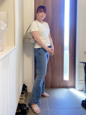 「GRL（グレイル）のアイテム（バッグ）」を使った、ANNAさん（レディース・166cm）の春コーディネート