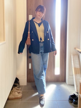 「ANGIE（アンジー）のアイテム」を使った、ANNAさん（レディース・166cm）の春コーディネート