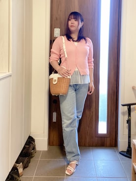 「DIANA（ダイアナ）のアイテム」を使った、ANNAさん（レディース・166cm）の夏コーディネート