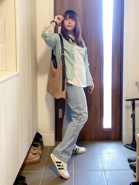 「ANGIE（アンジー）のアイテム」を使った、ANNAさん（レディース・166cm）の夏コーディネート