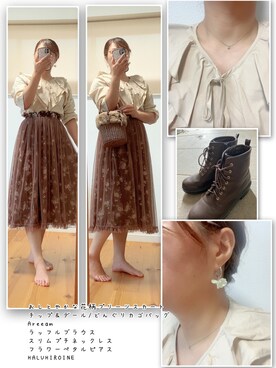 ANNAさん（レディース・166cm）の秋コーディネート