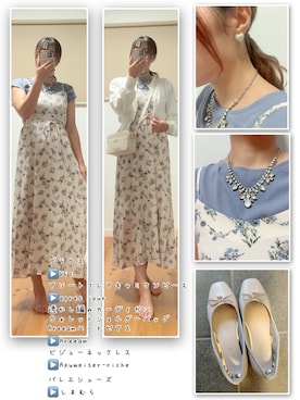 「apres jour（アプレジュール）のアイテム（ワンピース/ドレス）」を使った、ANNAさん（レディース・166cm）の秋コーディネート
