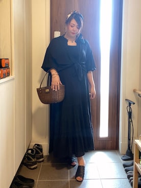 「CEMONEMO（セモネモ）のアイテム」を使った、ANNAさん（レディース・166cm）の夏コーディネート