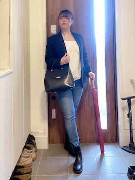 「HALUHIROINE（ハルヒロイン）のアイテム」を使った、ANNAさん（レディース・166cm）の夏コーディネート