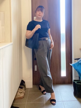 「HALUHIROINE（ハルヒロイン）のアイテム」を使った、ANNAさん（レディース・166cm）の夏コーディネート