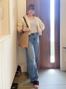 「3coins（3coins）のアイテム」を使った、ANNAさん（レディース・166cm）の春コーディネート