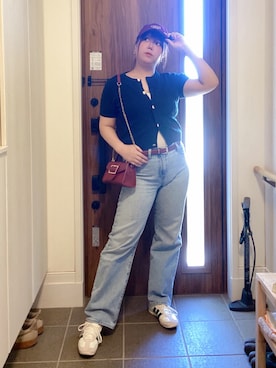「HALUHIROINE（ハルヒロイン）のアイテム」を使った、ANNAさん（レディース・166cm）の夏コーディネート