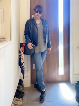 「classicalelf（クラシカルエルフ）のアイテム（トップス）」を使った、ANNAさん（レディース・166cm）の春コーディネート