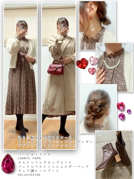 ANNAさん（レディース・166cm）の冬コーディネート