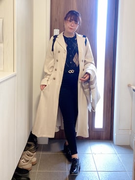 「JILL STUART（ジルスチュアート）のアイテム」を使った、ANNAさん（レディース・166cm）の春コーディネート