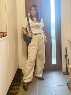 「HALUHIROINE（ハルヒロイン）のアイテム」を使った、ANNAさん（レディース・166cm）の夏コーディネート
