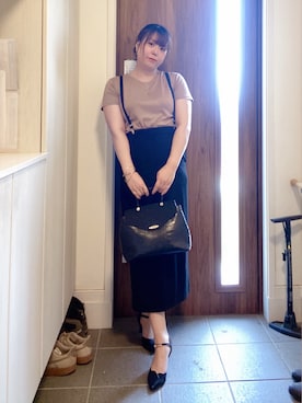 「HALUHIROINE（ハルヒロイン）のアイテム」を使った、ANNAさん（レディース・166cm）の夏コーディネート
