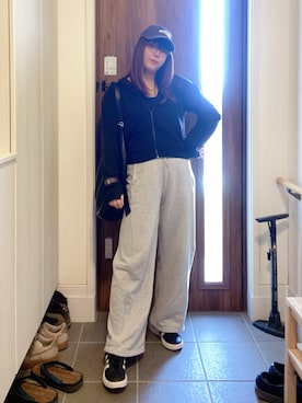 「GU（ジーユー）のアイテム（アクセサリー）」を使った、ANNAさん（レディース・166cm）の夏コーディネート