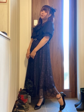 「GU（ジーユー）のアイテム」を使った、ANNAさん（レディース・166cm）の夏コーディネート